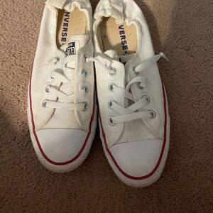 Slip on white converse